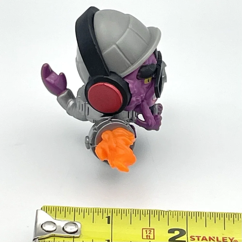 FGTeeV Bonkers Toys Duddy‎ Purple Monster Figure Saw Blade Jetpack Fire 2.25